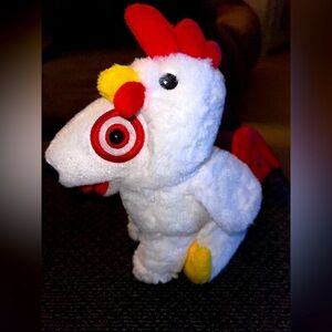 Target Dog Dressed up as A chicken plush